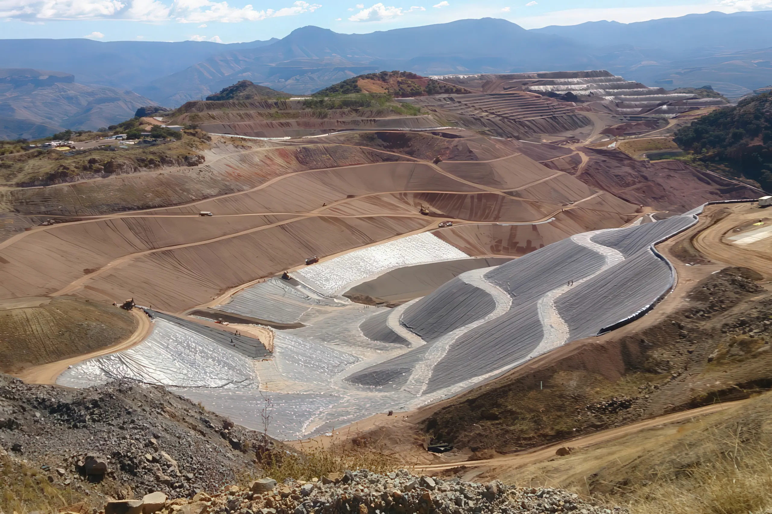 Operación obra civil a cielo abierto